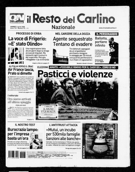 Il Resto del Carlino : giornale dell'Emilia